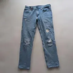 リーバイス　512 W32 　ダメージ加工