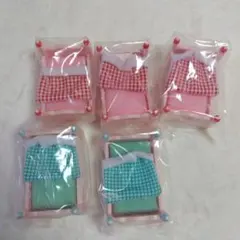 シルバニアファミリーキラキラくじ　赤ちゃんベッド5台