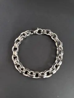 ブレスレット ペーパーチェーン シルバー アクセサリー