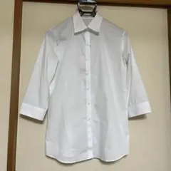 【新品未使用】タグ付き　事務服　七分袖シャツ