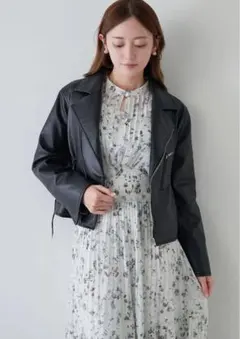 Sustainableフリルワンピース