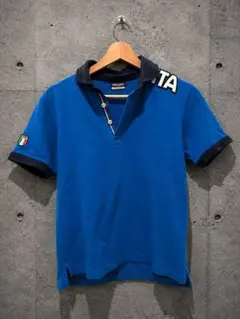 Kappa ポロシャツ ブルー イタリア Y2K スケーター　Y2K SWAGのサムネイル