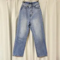 ライトブルー ストレートデニム PAGEBOY