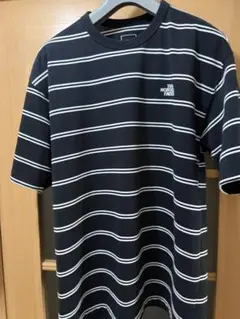 THE NORTH FACE ボーダー Tシャツ ブラック L