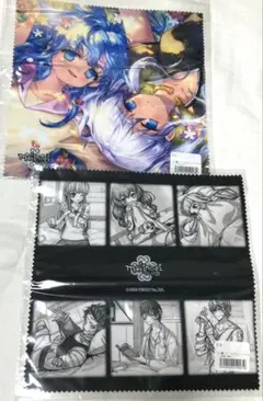 新品未使用 ⭐️マビノギ　マイクロファイバークロス　2枚セット　20× 20センチ