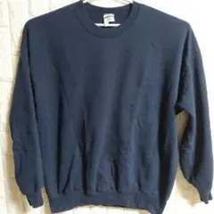 JERZEES（ジャージーズ）古着無地スウェットトレーナー　ネイビー　3X　51