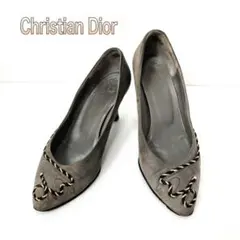 最終値引きセールChristian Dior グレーパンプス 22.5のサムネイル