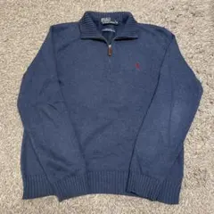 Ralph Lauren ネイビー コットンセーター