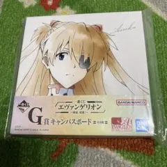 新品》　一番くじ　エヴァンゲリオン　G賞 キャンバスボード アスカ