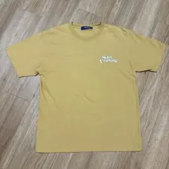 SAN LA SAN Tシャツ マスタード Mサイズ