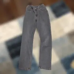 EDWIN　グレー ストレートデニム