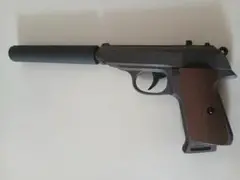 KYOEI ゴム銃　ワルサー　PPK　サイレンサー付 共栄 NewワルサーPPK サイレンサーセット