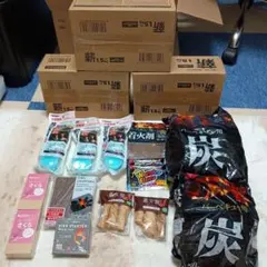 キャンプ用 薪 炭 着火剤 セットのサムネイル