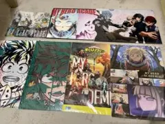 僕のヒーローアカデミア クリアファイル ポスター まとめ売り