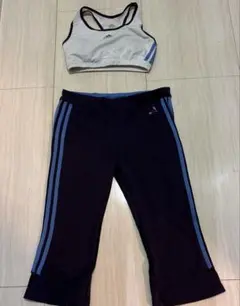 adidas スポーツブラとパンツセット