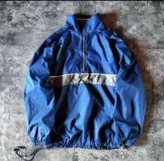 古着 90s NIKE ナイキ センターロゴ ナイロンアノラック プルオーバー