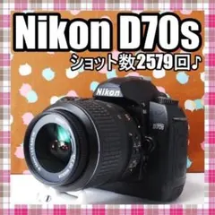 ✨届いてすぐ使える✨ショット数2579回✨Nikon D70s レンズセット ✨届いてすぐ使える✨ショット数2579回✨Nikon D70s レンズセット