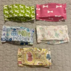ハンドメイド　インナーマスク　キッズ　5枚セット