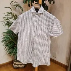 EPOCA UOMO:半袖シャツ 花柄 ホワイト/グレーのサムネイル