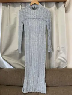 リリアンカラット　水色レースワンピース　2