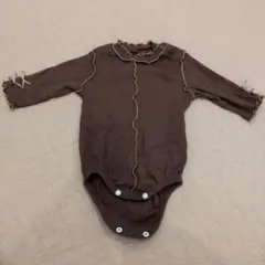 アプレレクール　メロウロンパース　70 ブラウン