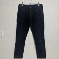 美品✨ブラック黒 【LL】 スキニーパンツ ストレッチ素材 レディース シンプル