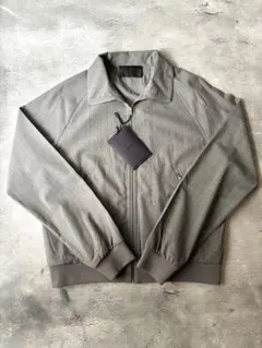 プラダ PRADA　ネック三角ロゴ　ジップアップ　ウールジャケット　ブルゾンのサムネイル