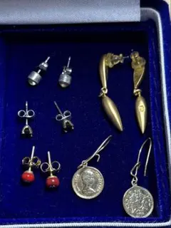 ピアスまとめ売り　5点　ゴールド　シルバー