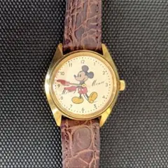 ディズニー ミッキーマウス 手巻き 腕時計 セイコー