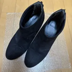 レディース ブラック ブーティのサムネイル
