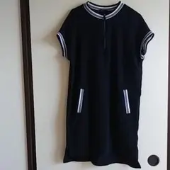 ZARA　ジップアップ付きワンピース