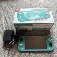 Nintendo Switch Lite ターコイズ 本体と充電器付き