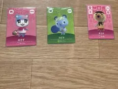 あつ森　amiiboカード みすず スピカ　タコや　3枚セット動作確認済み☑️