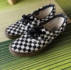 VANS チェッカー柄 スニーカー 27.5cm
