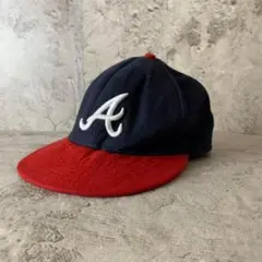 C46 ベースボール　キャップ　ニューエラ　帽子　古着　バイカラー　好配色