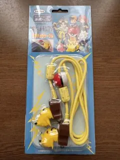 Game Boy Link Cable　Pikachu　Comes with box