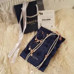 ★新品★AGATHAネックレス&ピアスセット