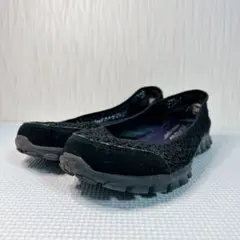 スケッチャーズ　24.5 フラットシューズ　スリッポン　パンプス　軽量