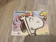スヌーピー　カレンダー　壁掛けカレンダー　ニッセイ　2026