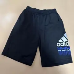 adidas 黒 ハーフパンツ 140cm