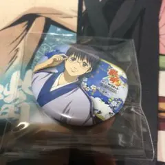 激レア　銀魂 缶バッジ 志村新八 J-WORLD
