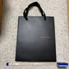 BRIEFING ショップ袋 ショッパー ブラックのサムネイル