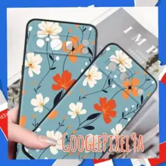Google Pixel 9a 花柄ソフトケース