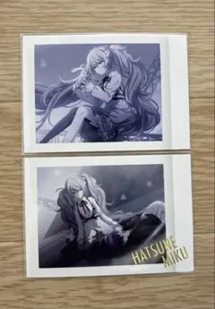 プロセカ 25ミク ぱしゃコレ2枚セット（1枚箔押し）