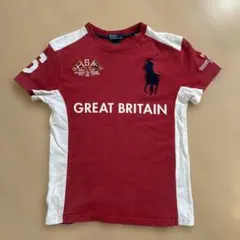 Polo by Ralph Lauren Tシャツ 140cm 赤白