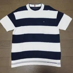 （美品）TOMMY HILFIGER ストライプ Tシャツ M 最終価格
