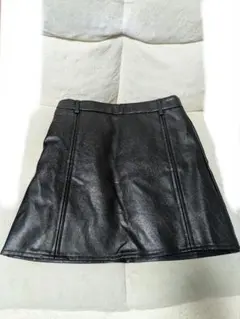 GRL 黒 レザーミニスカート Mサイズ