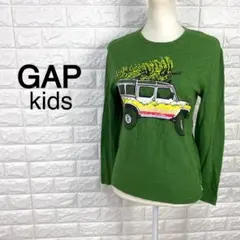 GAP kids リバーシブルスパンコールデザイン 長袖 Tシャツ
