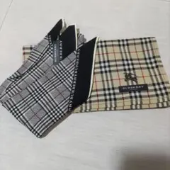 BURBERRY チェック柄ハンカチ 2枚セットのサムネイル