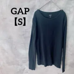 GAP✨【S】ブラック カットソー長袖 ロンT シンプル　無地　ギャップ　黒